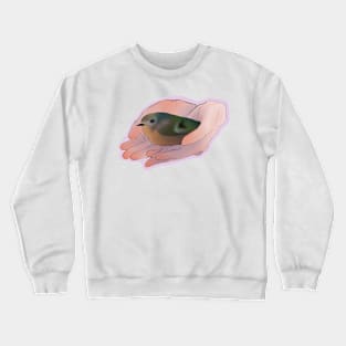 Songbird in Hands Crewneck Sweatshirt